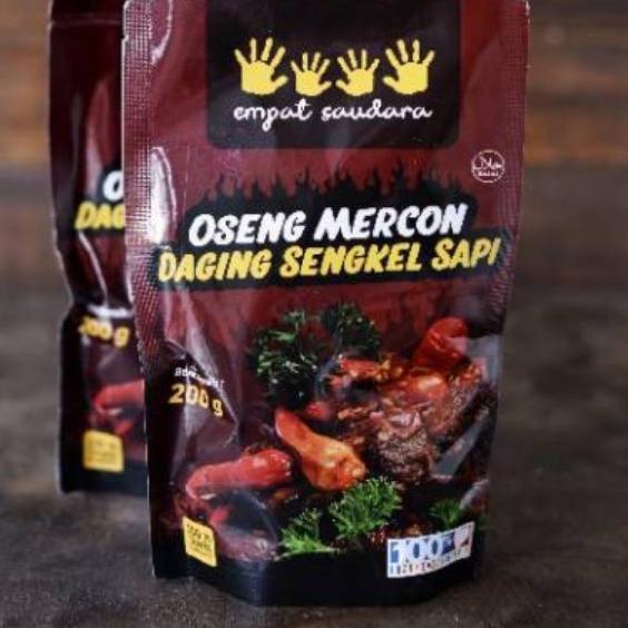 

► Oseng Mercon Sengkel Sapi 200gr (SANGAT PEDAS) ♙