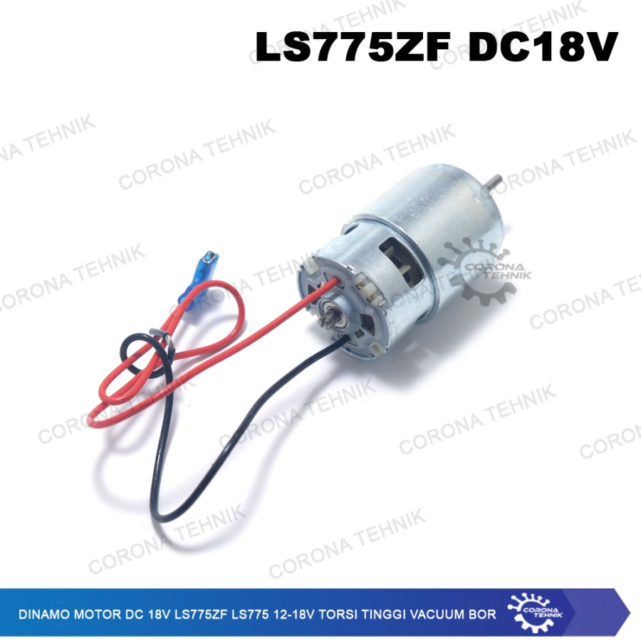 Dinamo Motor DC 18V LS775ZF LS775 12-18V Torsi Tinggi Vacuum Bor