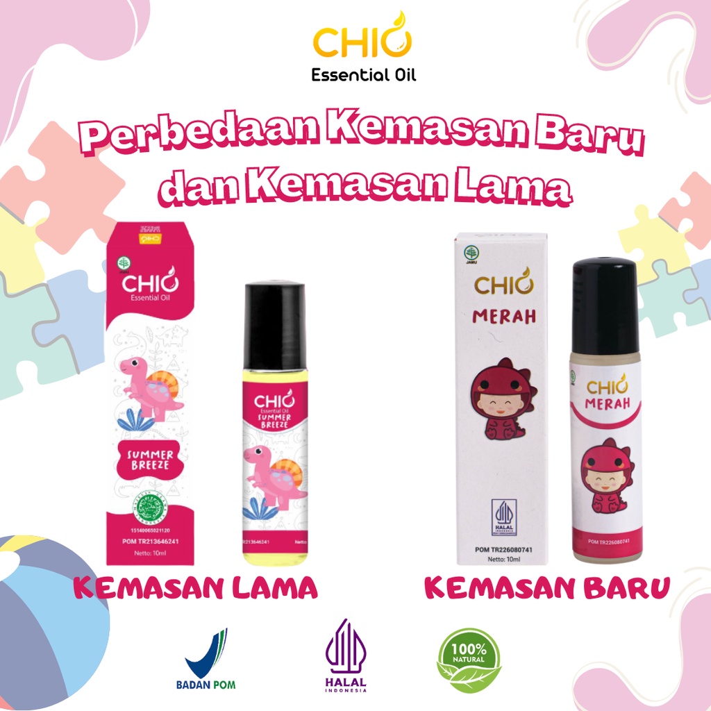 CHIO MERAH FEVER ESSENTIAL OIL FOR BABY AND KID