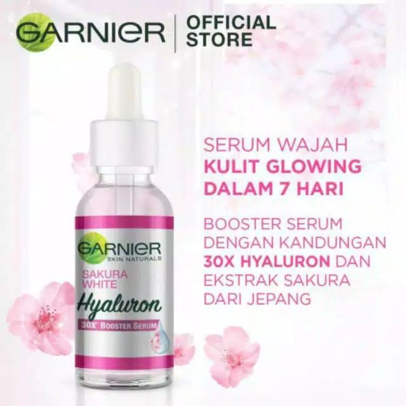 Garnier Light Complete Dark Spot Serum Booster Serum I Sakura White Hyaluron Serum 15 Ml 30 Ml