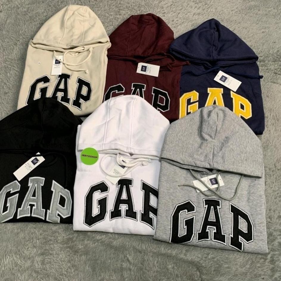 Fast Delivery [COD] Jaket GAP-Sweater Hoodie GAP Texs Bordir Original Distro Untuk Pria Dan Wanita B