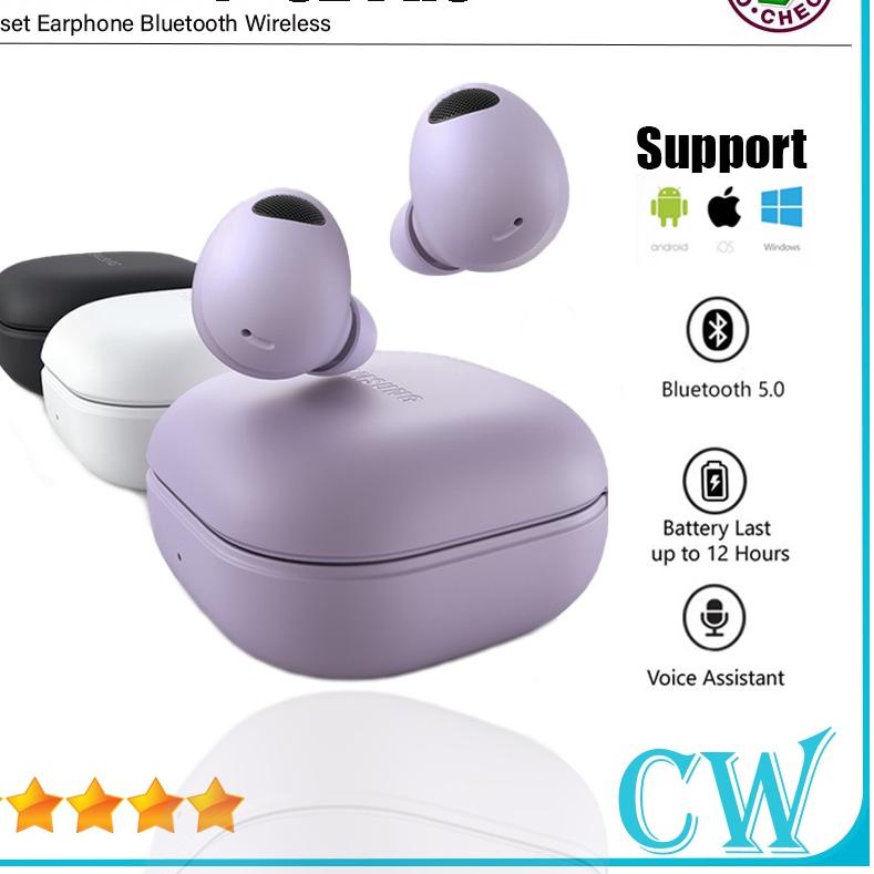 ✷ Headset Bluetooth Galaxy Buds 2 Pro Ori Super Clone 1 : 1 R510 ✮