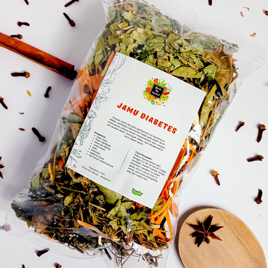 

Jamu Godok Rebus Herbal Diabetes Kencing Batu Paitan Pahit