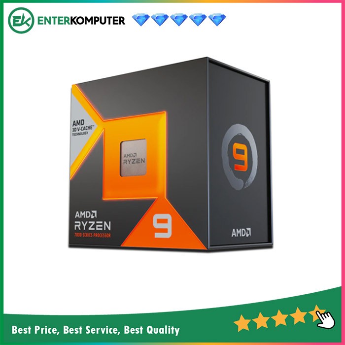 AMD Ryzen 9 7900X3D 4.4GHz Up To 5.6GHz AM5 [Box] - 12 Core