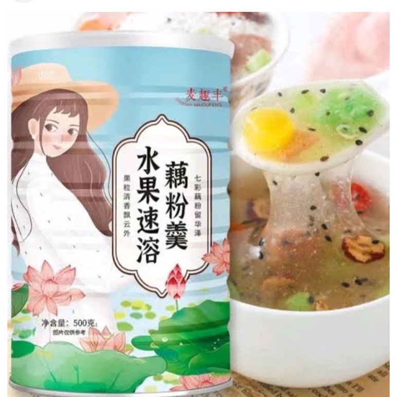

OUFEN HALAL CEMILAN DIET MINUMAN IMPORT KALENG OUFEN dried fruit SARAPAN buah chiaseed yogurt