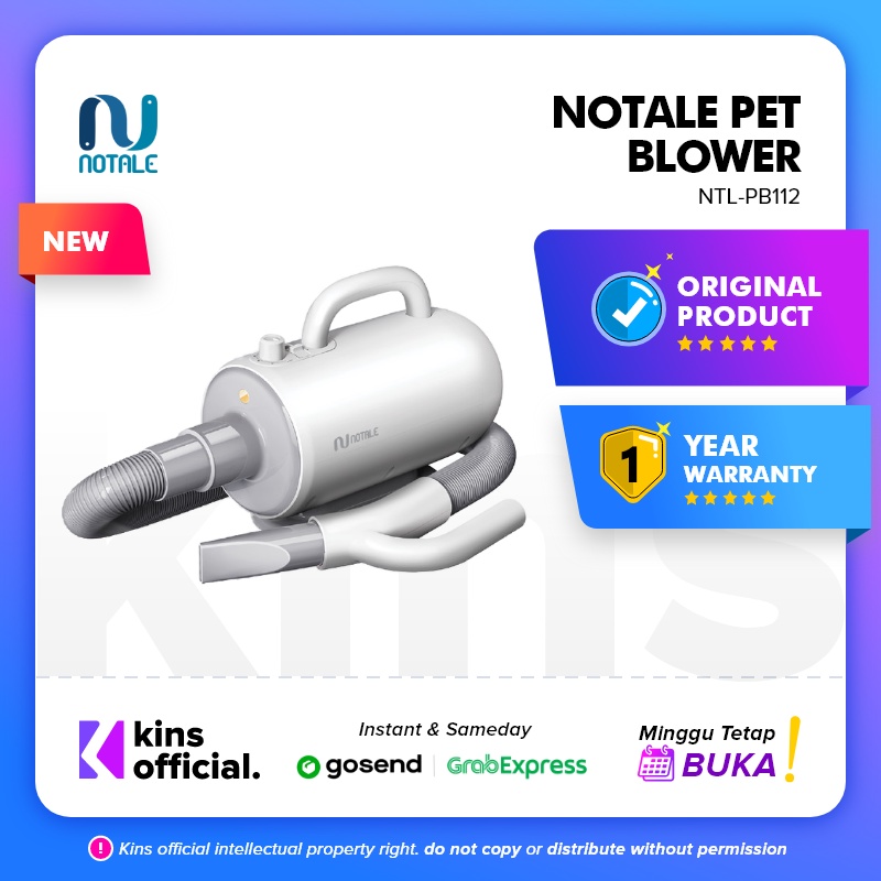 Notale Pet Blower NTL PB112 Pengering Bulu Anabul