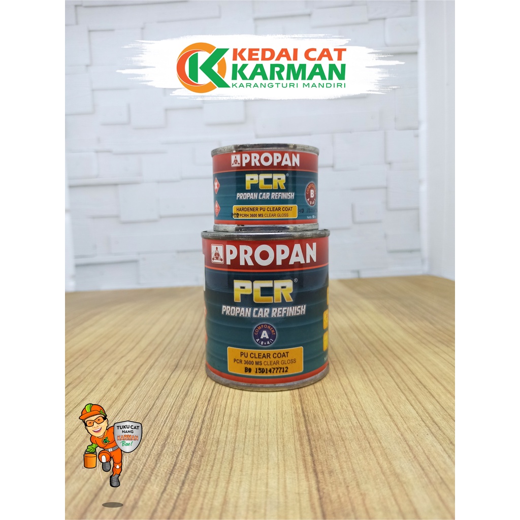Clear Propan PCR 3600, Pernis Propan 0.25L, Propan Clear Gloss, Pernis MS 1/4, Propan PU Clear Set