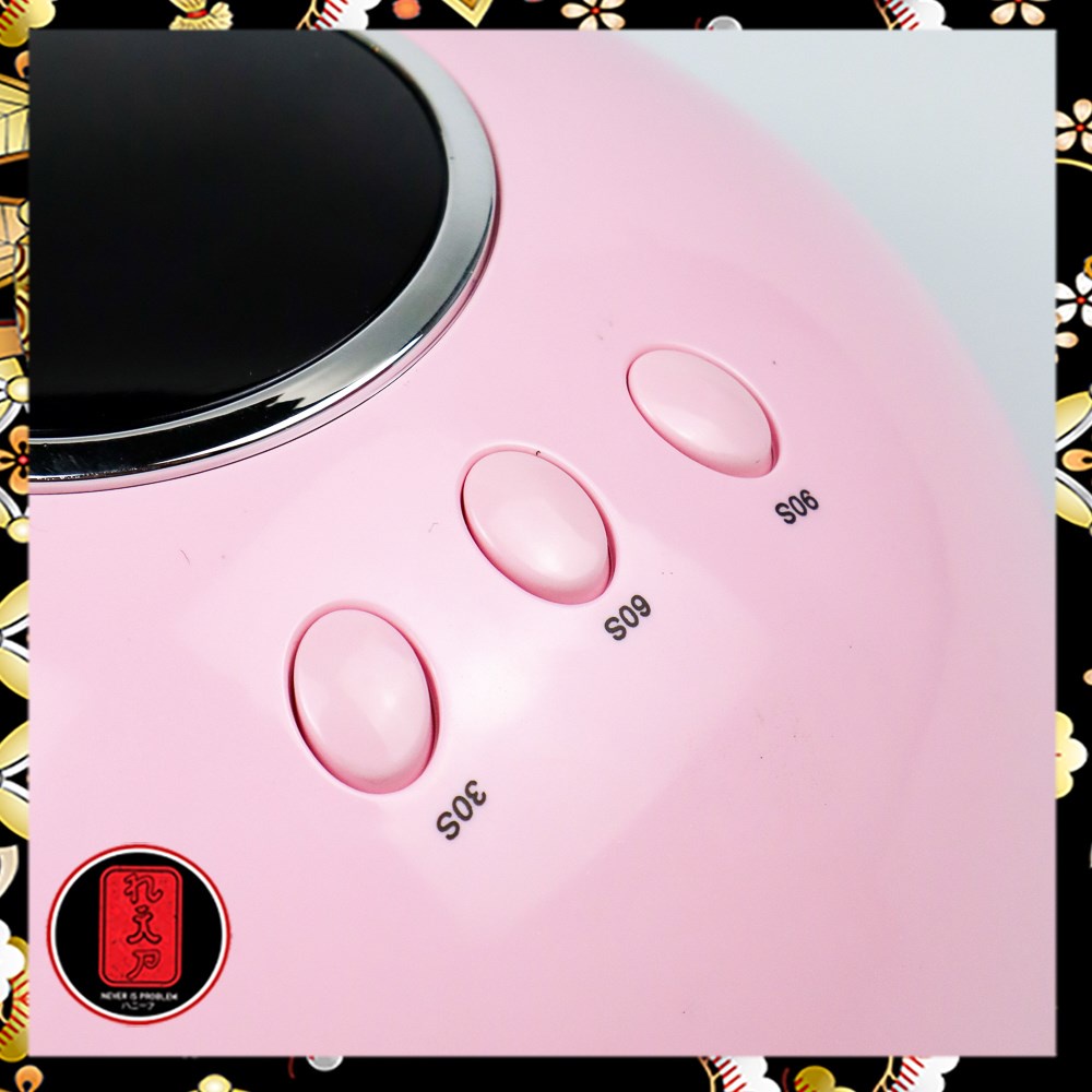 Biutte.co Pengering Kutek Kuku UV LED Nail Dryer 36 W - Star6 - Pink