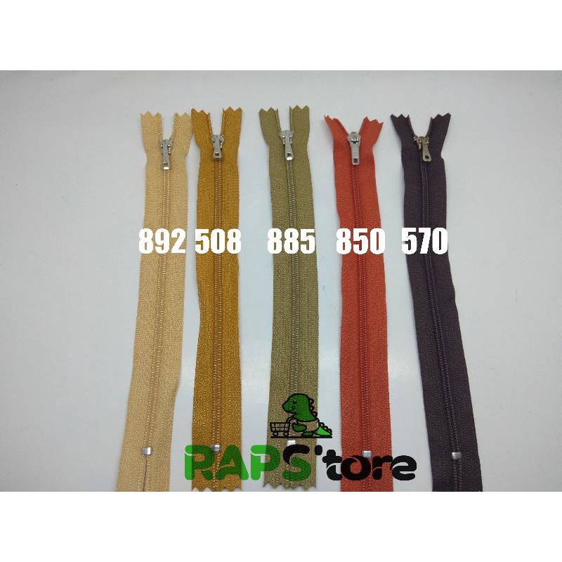 Resleting YKK 17 cm 7 inchi Resleting Biasa YKK Original Resleting Celana Rok