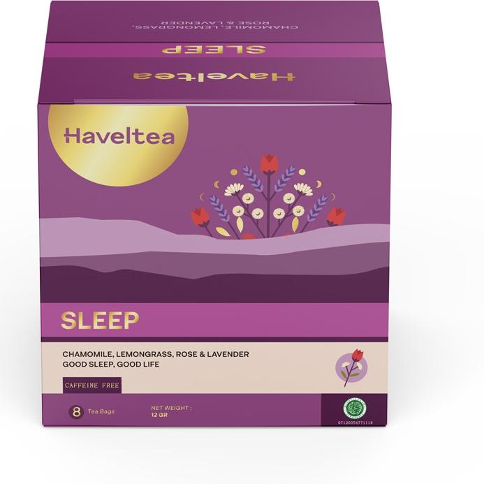 

☁ Haveltea SLEEP | Teh Indonesia Bunga Chamomile Tea | Pengantar Tidur | Bebas Kafein ✴