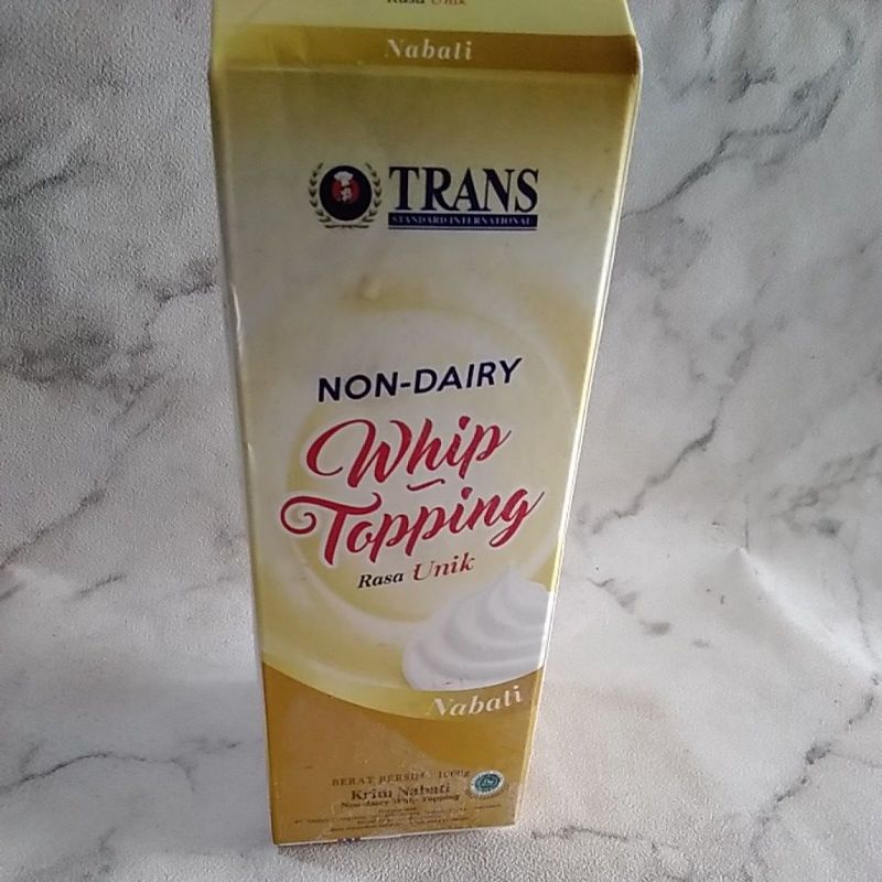 

WHIPPY CREAM NON DAIRY TRANS GOLD 1000 GR