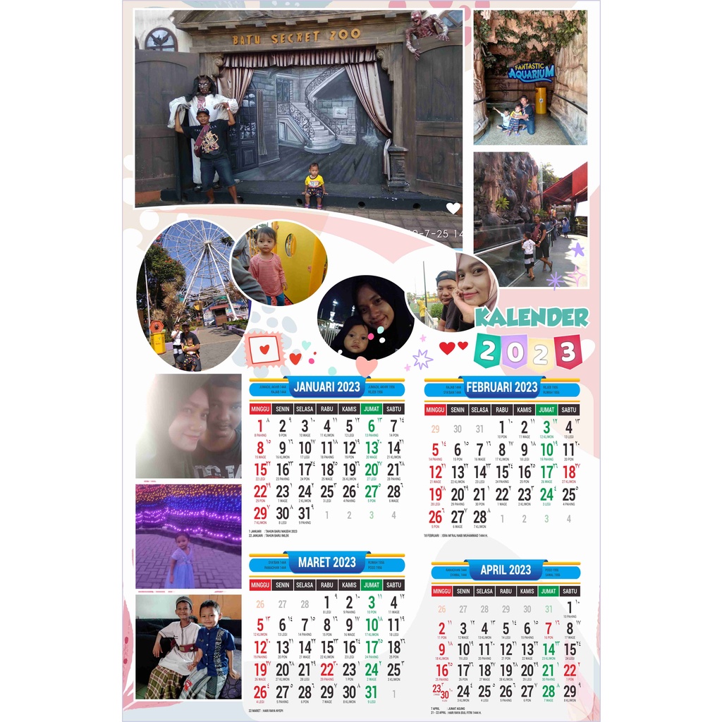 Kalender custom 2023