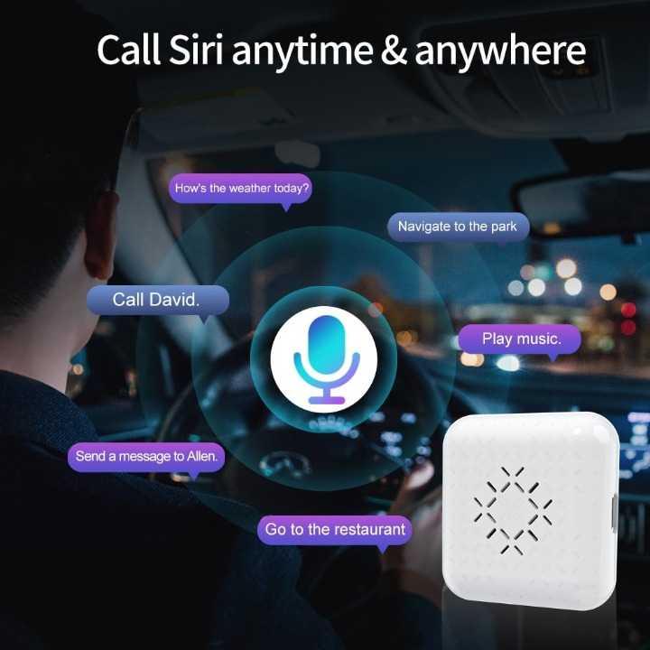 Wireless CarPlay Dongle Adapter Bluetooth Head Unit - CPC200-U2W - White