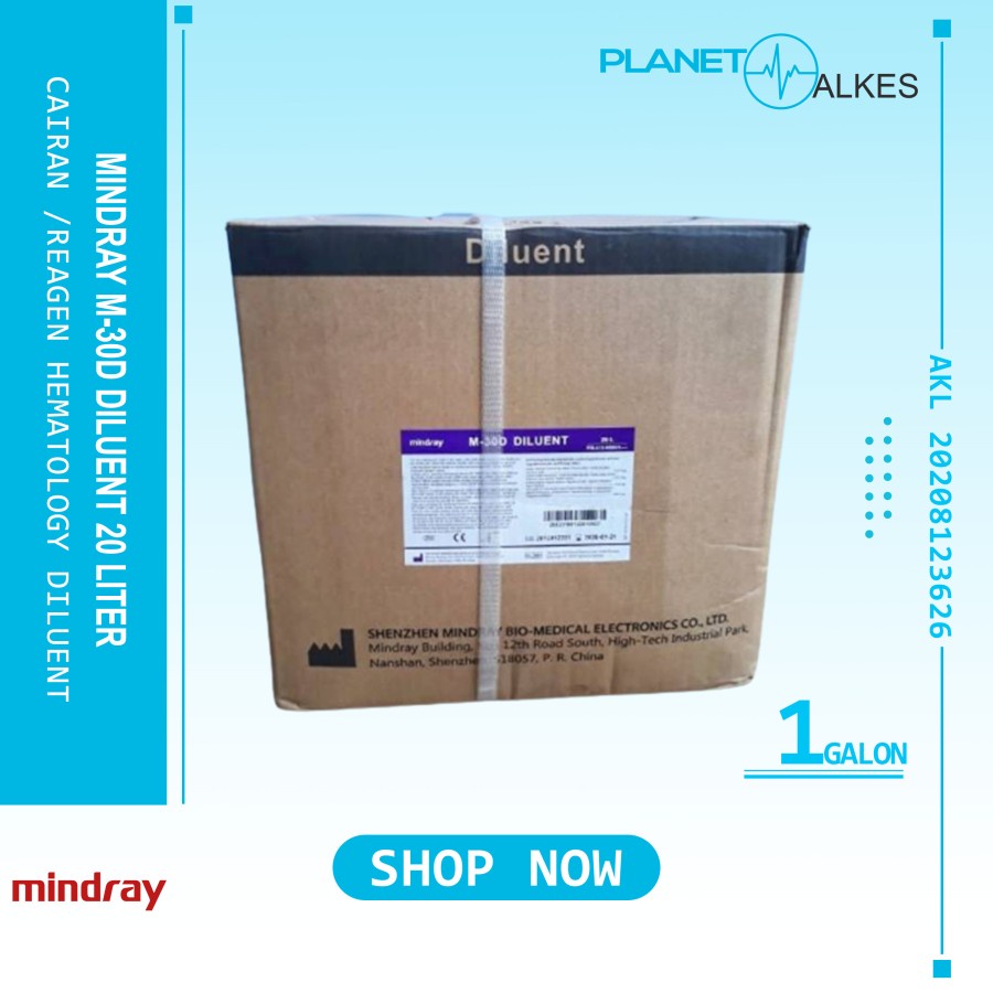 MINDRAY RINSE DILUENT 20 LITER / MINDRAY M30 DILUEN HEMATOLOGY
