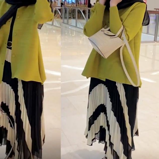 ۞ Asymetris Skirt (KHUSUS ROK) YSK 4124#* ✱