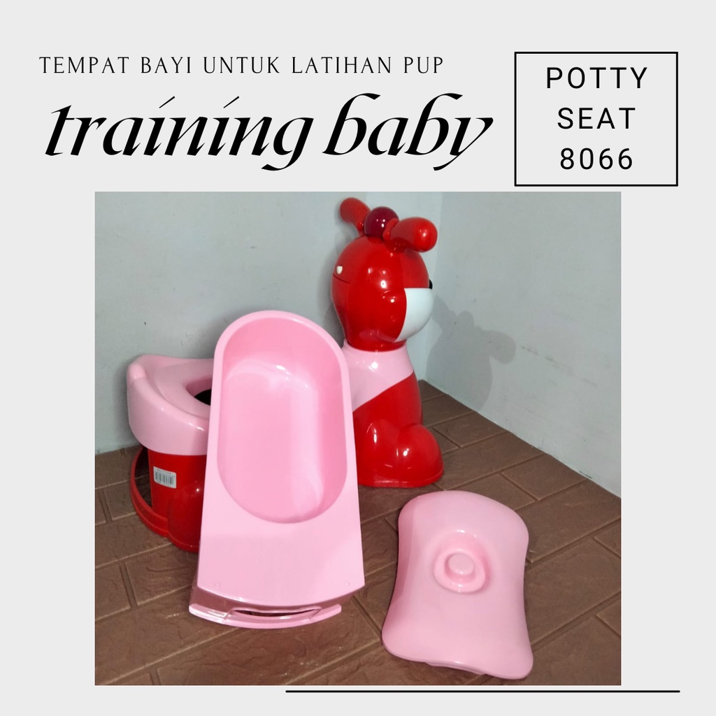 Tempat Belajar Buang Air Baby Potty Training Anak Portable Potty Training WC jongkok duduk Kidu Toys