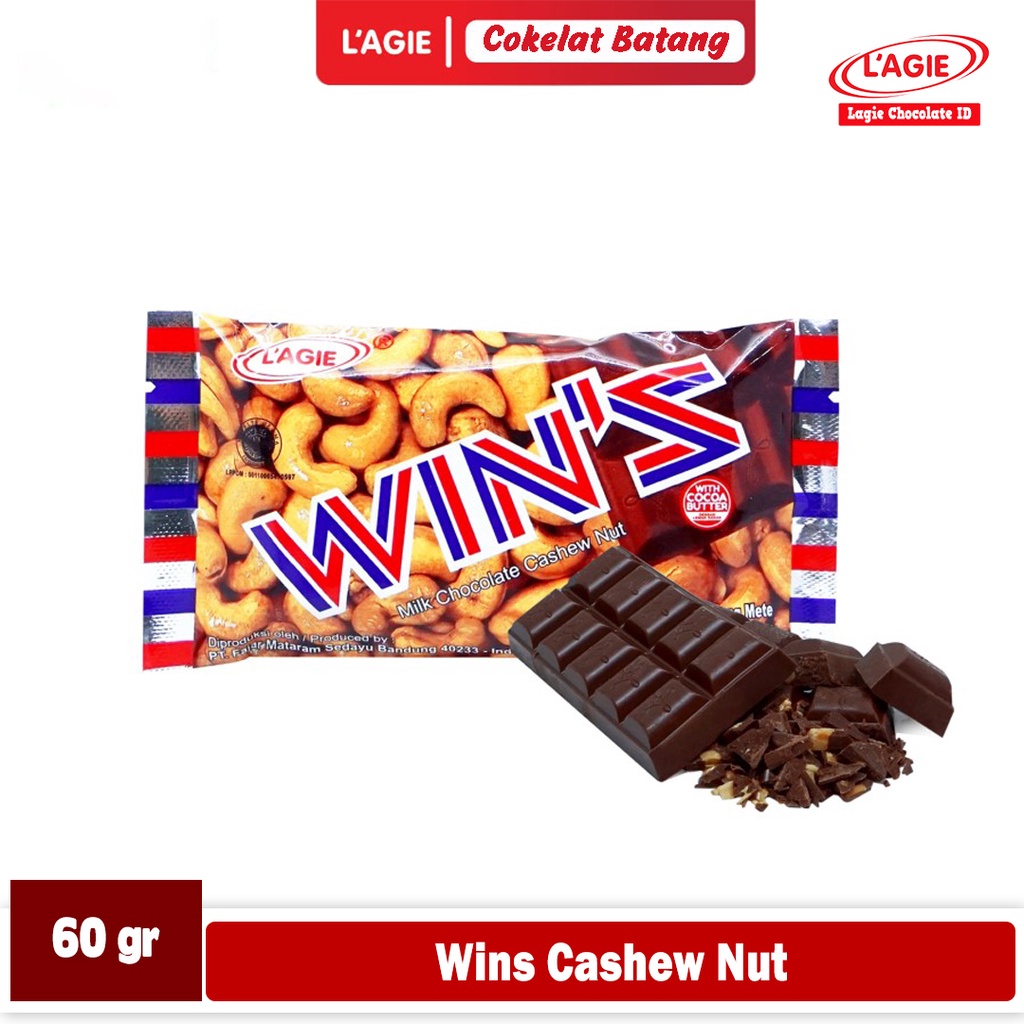 

LAGIE WINS CASHEW NUT 60GRAM