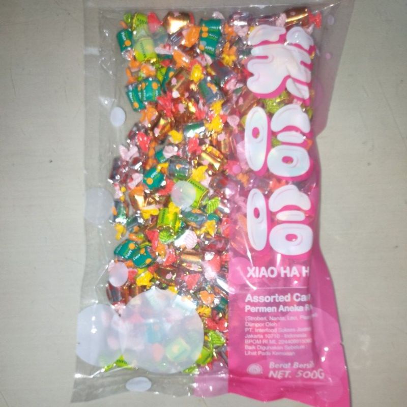 

NARAYA PERMEN XIAO HA HA assorted candy 500Gr