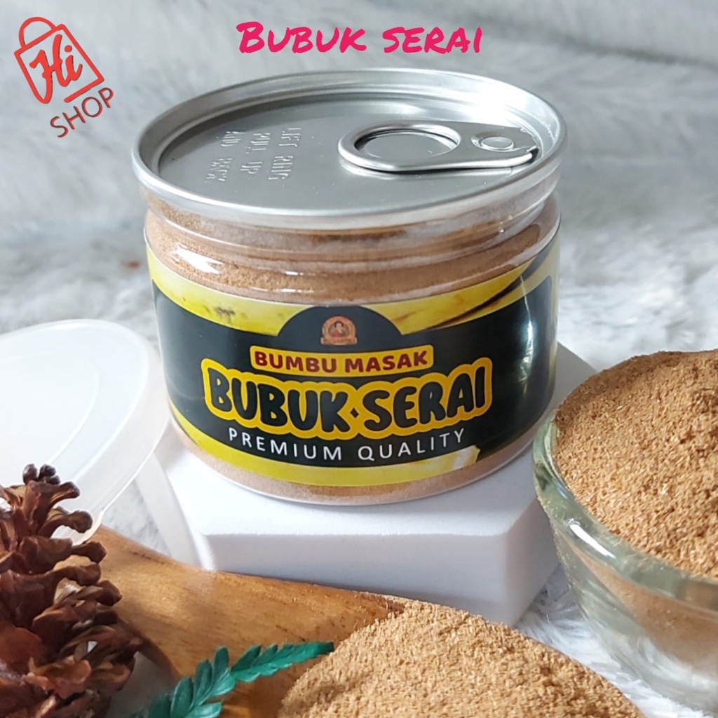 

Can Rempah Bubuk Serai Sereh Lemongrass Powder Kualitas Premium