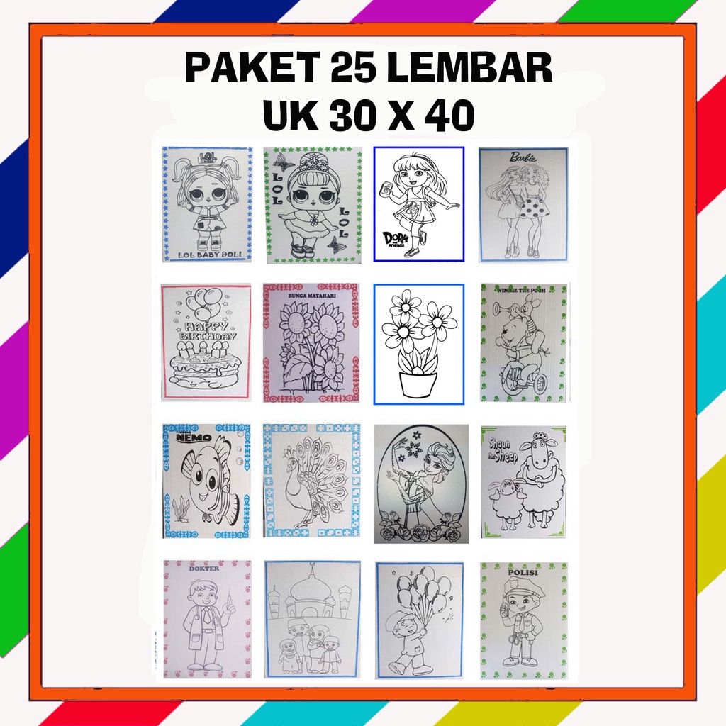 

paket isi 25 lembar gabus lukis styrofoam