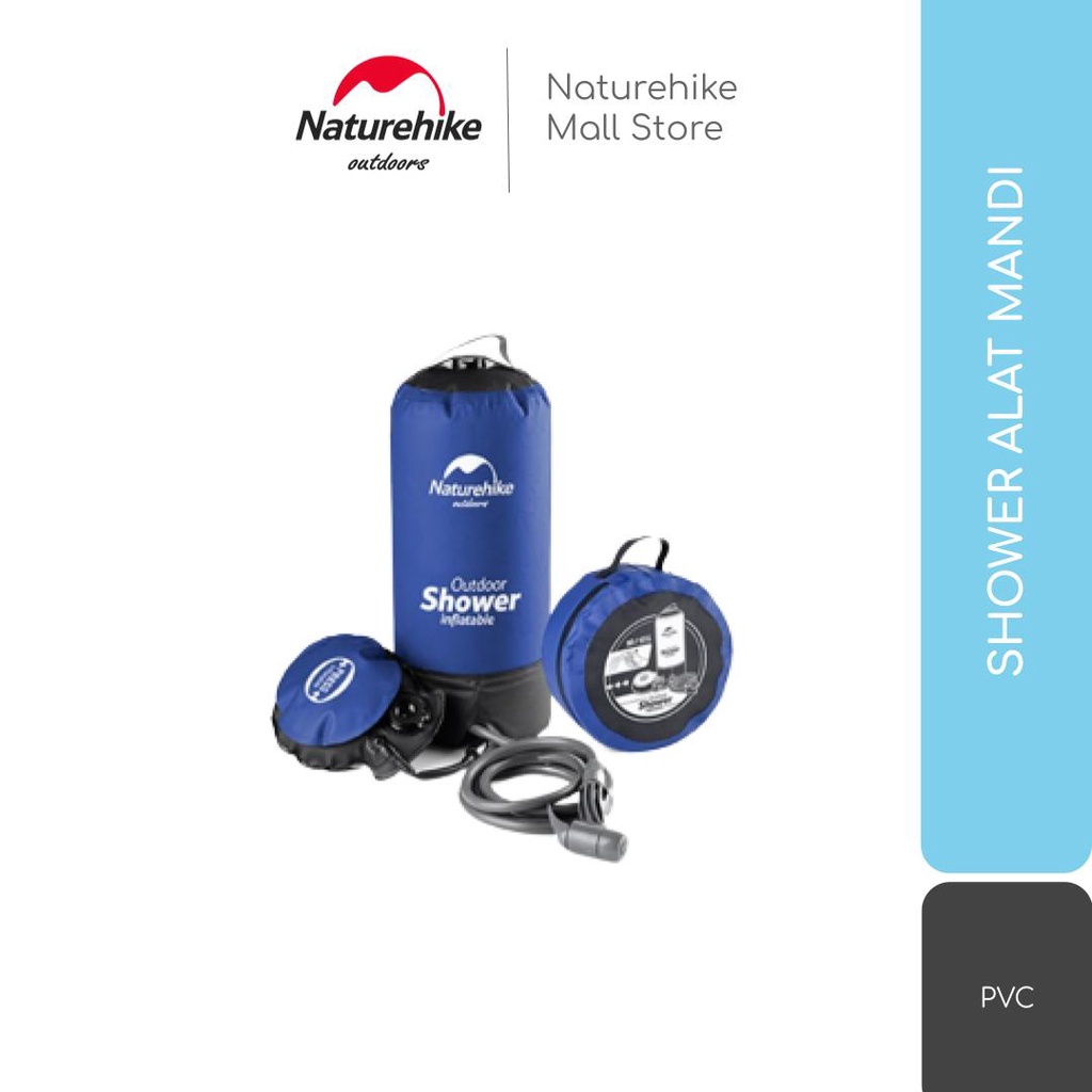 SHOWER ALAT MANDI CAMPING PORTABLE OUTDOOR NATUREHIKE NH17L101-D