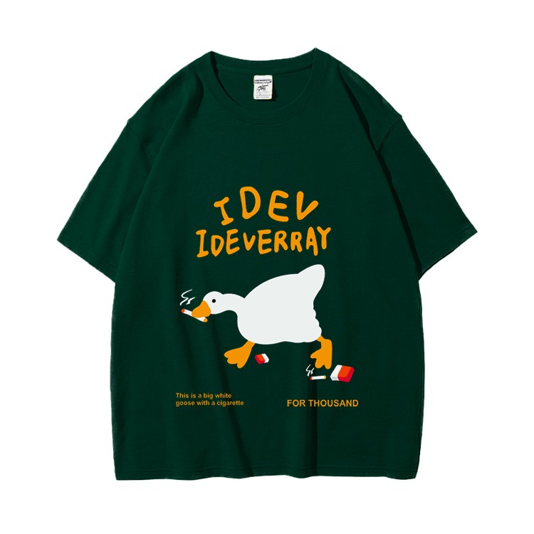 Mokokomo Kaos T-shirt IDEV Oversize Atasan Oversize Unisex