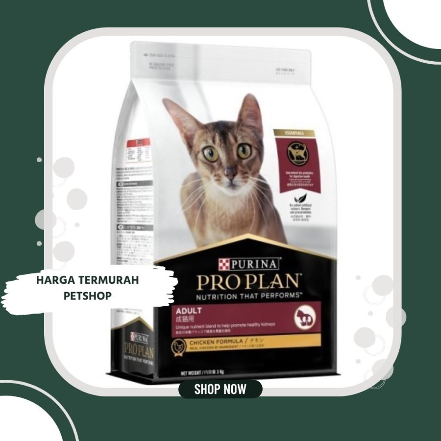 GROSIR PROPLAN ADULT CHICKEN 7KG / ADULT SALMON /ADULT CAT / CAT FOOD