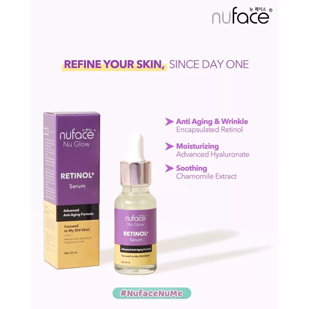 𝐑𝐀𝐃𝐘𝐒𝐀 - Nuface Serum Wajah 20ml - Nu Face