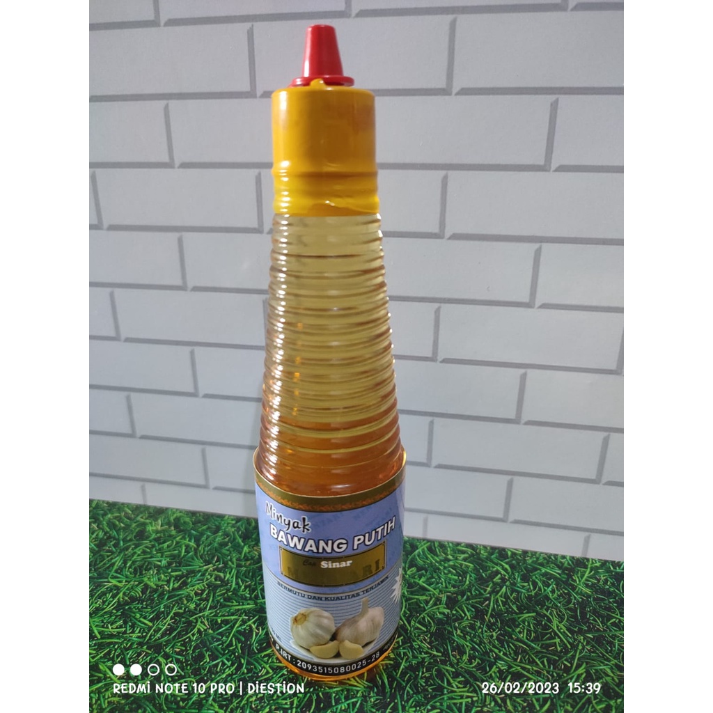 Minyak Bawang Putih Cap Sinar Mentari 150mL