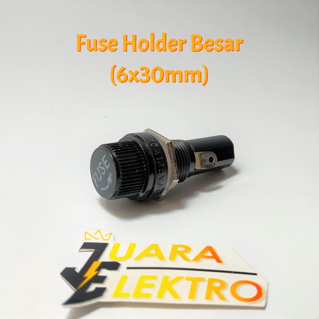 Fuse Holder Besar (6x30mm) Fuse Holder Box Casing