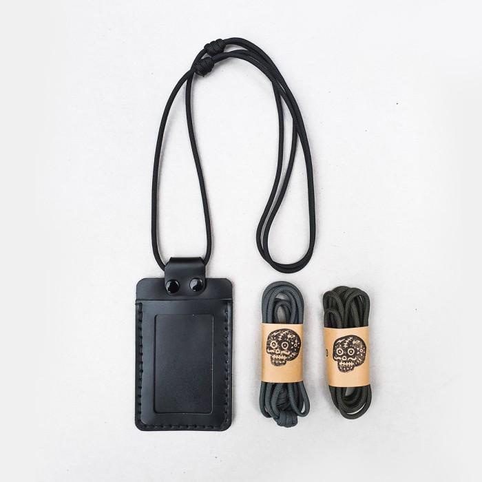 

Terlaris Warden - Bds Leather Id Card Holder Triple Lanyard