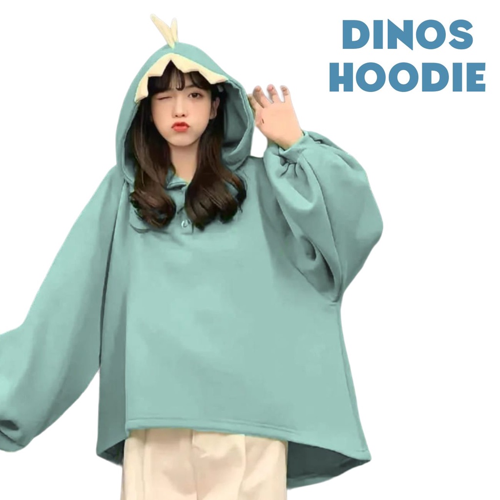 SWEATER HOODIE DINOS KOREAN STYLE NEW FASHION PRIA WANITA