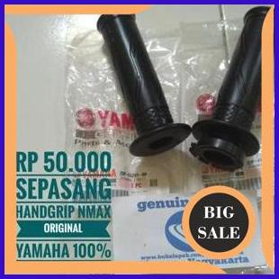 SEPASANG HAND GRIP HANDGRIP HANDFAT SELONGSONG GAS YAMAHA NMAX. XMAX. ORIGINAL YGP 2DP-F6240-00 2DP-