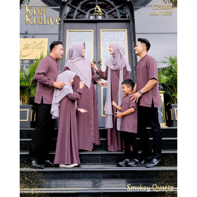 KRALICE DRESS BY AFAS HIJAB/GAMIS LEBARAN/OUTFIT LEBARAN