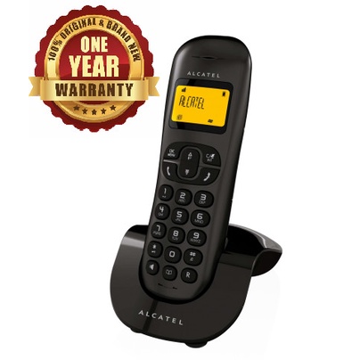Alcatel C250 Cordless Phone / Telephone Wireless ORIGINAL GARANSI