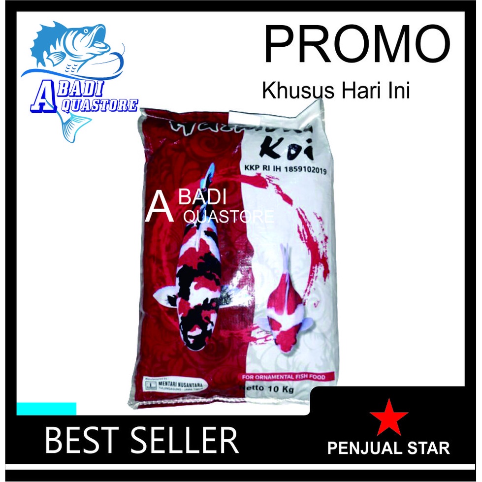 Pakan KOI HARMONI (200gr) - Makankan Ikan Koi - Pakan Ikan - Pelet Ikan Koi - Pakan Ikan Hias Koki K