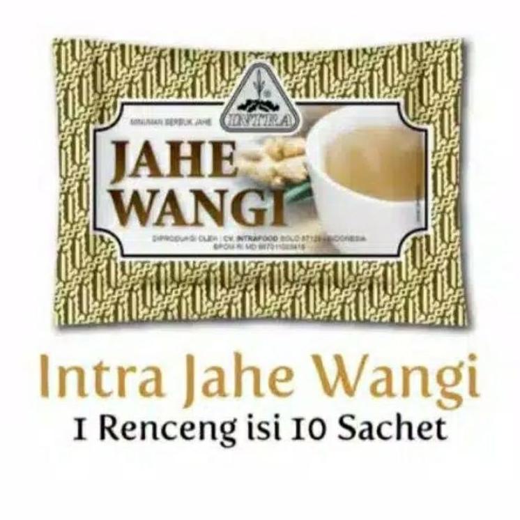 

TERMURAH INTRA JAHE WANGI (1 Renceng 10 sachet)