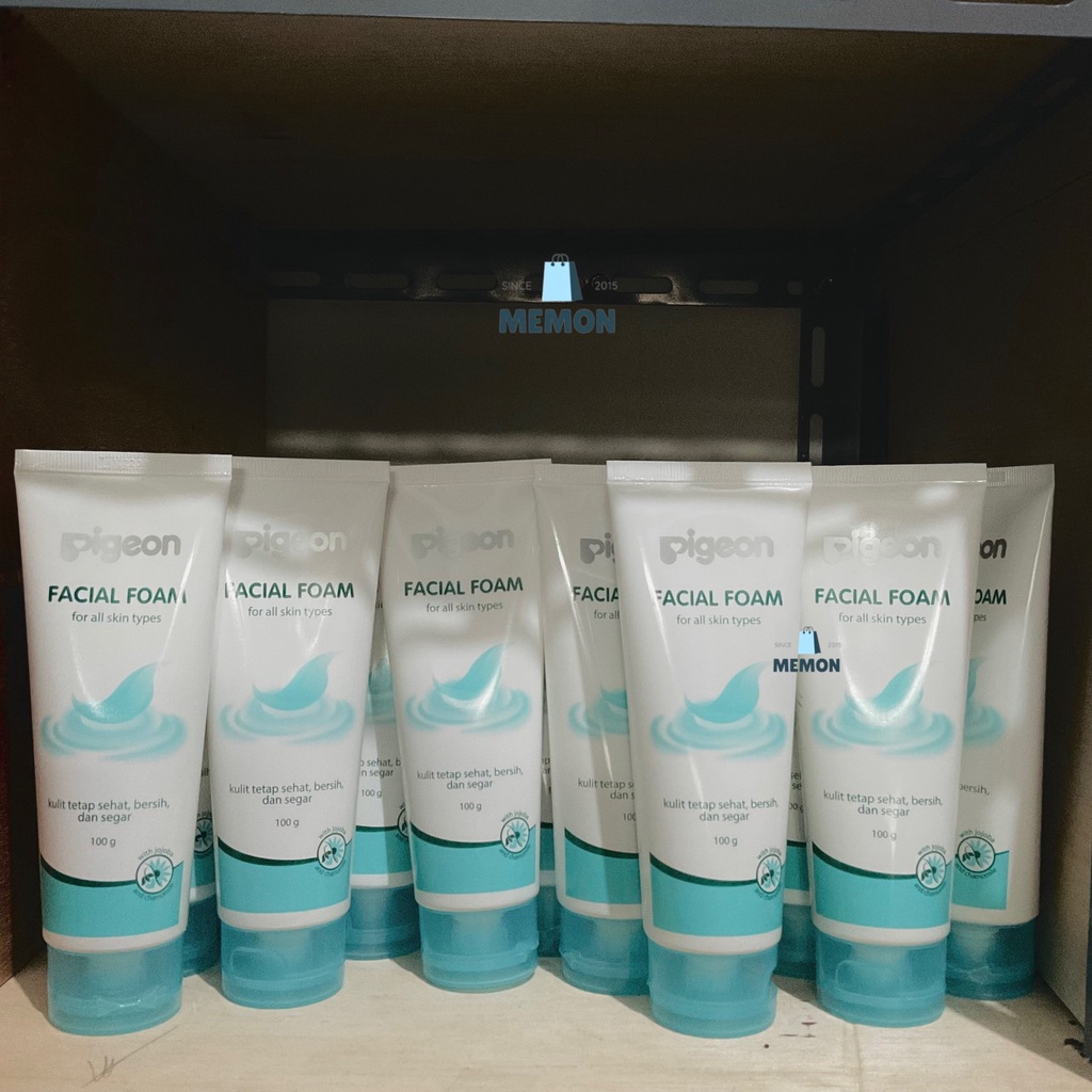 PIGEON Facial Foam / Sabun Muka / Pembersih Wajah 100ml