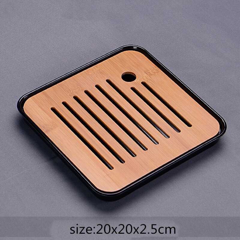 (BISA COD) FTIHSHP NLSLASI Tatakan Teh China Bamboo Tea Tray - NL27