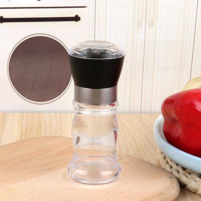 (BISA COD) FTIHSHP Leeseph Alat Penggiling Biji Lada Spices Pepper Mill Grinder 80ml - M1599