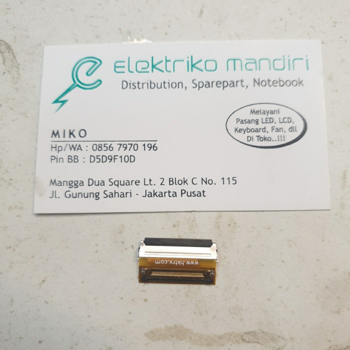 Terlaris Kabel Converter Konverter Led Lcd 40Pin Ke 30Pin (Extension) Sambungan
