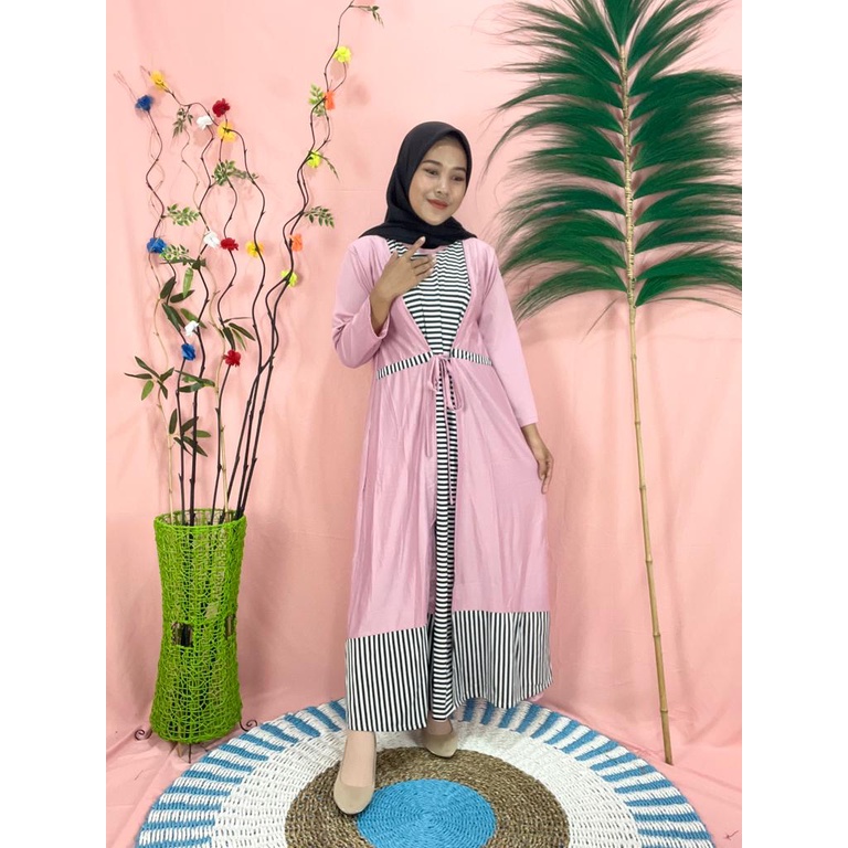 LANGSUNG KIRIM GAMIS JERSY LEMONSKIN TERKINI/GAMIS TERLARIS