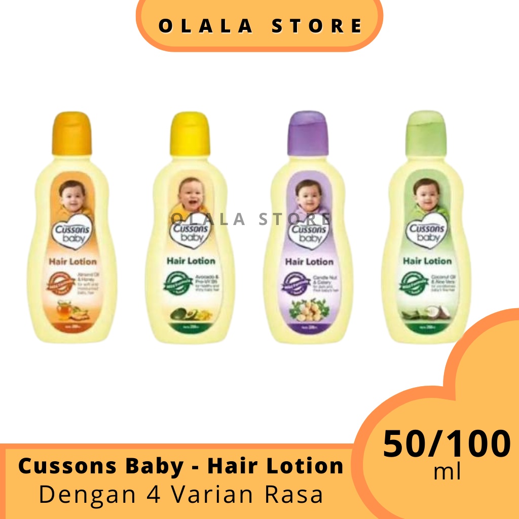 CUSSONS - BABY HAIR LOTION 50+50 ML &amp; 100+100 ML / PERAWATAN RAMBUT BAYI