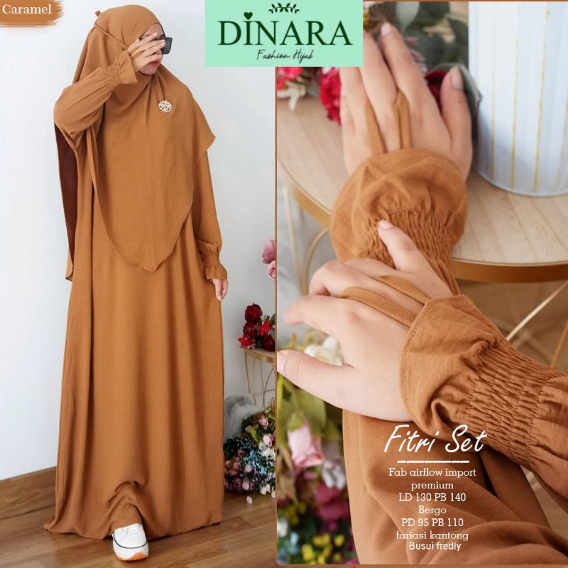 FITRI JUMBO SET SYARI BY DINARA (LD130)