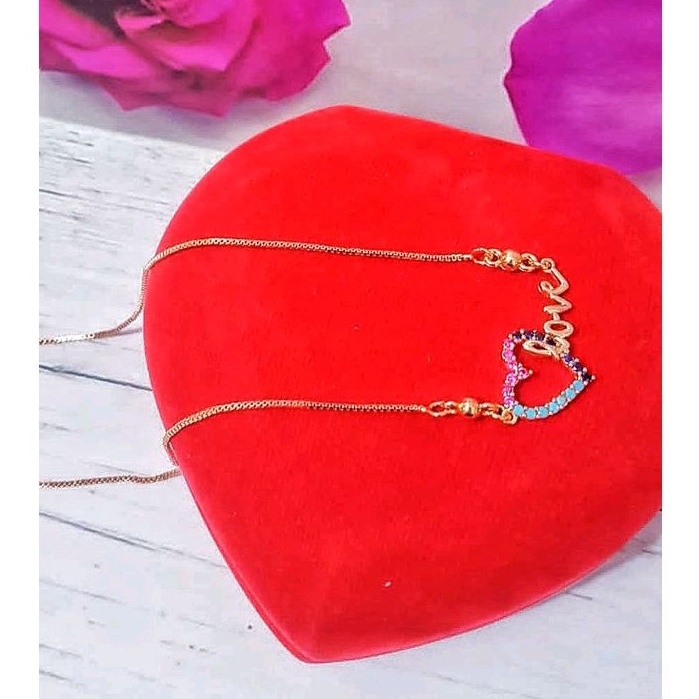 Kalung Xuping Lapis Emas gold Love839