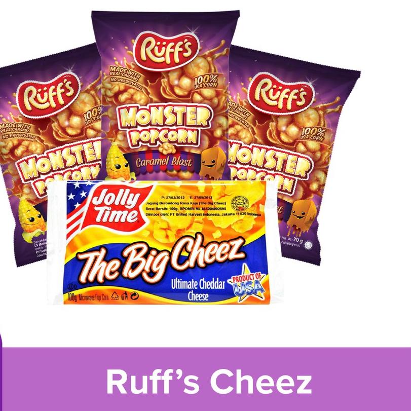 

♪ Paket Ruff's Cheez Popcorn ➯