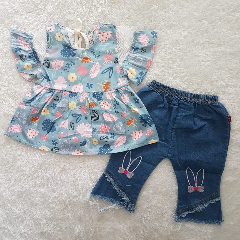 Baju Anak perempuan adelle pants set