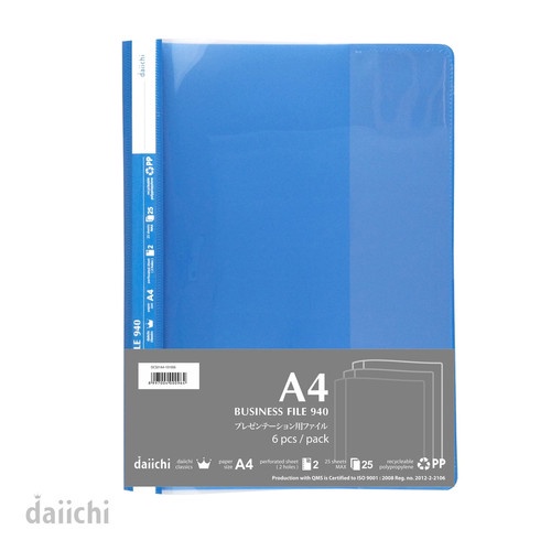 

Gramedia Medan -DAIICHI BUSINESS FILE 940 H A4 BLUE /6PCS