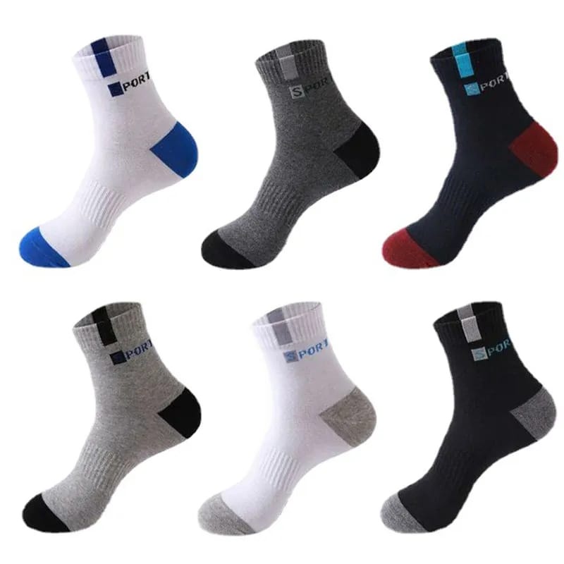 kaos Kaki Cowok Dewasa Sport 1 Set Isi 5 Pasang 001 Socks