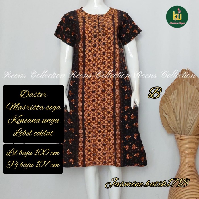 daster murah DASTER MARISA KENCANA UNGU KUC Z2Y6 etnik polos daster rayon premium oversize modern te